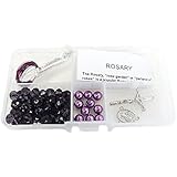 Fiona CR-1206 Crystal and Pearl Beads Rosary DIY Kit