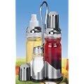 Fackelmann Menage rostfrei Essig + �lspr�her S+P Streuer Box