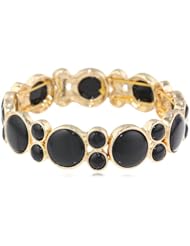 Napier Silver-Tone or Gold-Tone Stretch Bracelet, 2.15"