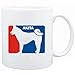 Mug White " Akita Sports Logo " Dogs