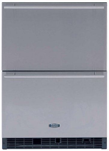 Undercounter 6 cubic foot Drawer Refrigerator, Stainless Steel, 115V