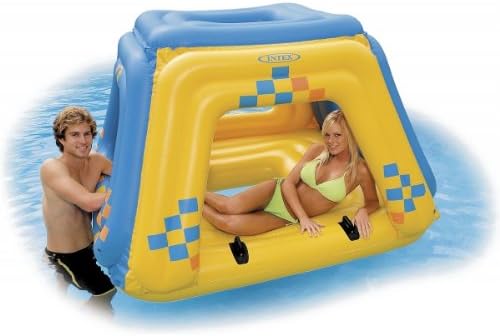 Intex Floating Fortress Lounge Inflatable Swimming Pool Float