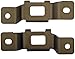 Dorman 38432 Tailgate Latch Striker Plates Compatible with Select Chevrolet / GMC Models, 2 Pack