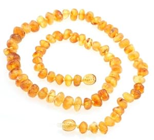 Mom Teething Necklace / Nursing Necklace - Genuine Baltic Raw Amber