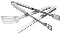 Weber 18600 3-Piece Stainless-Steel Barbecue Tool Set
