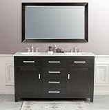 Raffaella Double 60 Bathroom White Marble