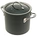Kitchen & Housewares : Calphalon One Nonstick 8-Quart Stockpot with  Glass Lid