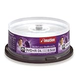 Imation - 25 x DVD+R DL - 8.5 GB 2.4x - spindle - storage media