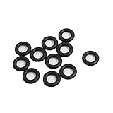 uxcell オイルシールOリング　ニトリルゴム　13mm外径　3.1mm厚さ　ブラック　10個