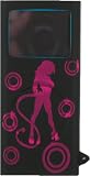 IPod Nano 2nd Generation Silicone Case Cover Skin w/ Screen Protector - (Pink Devil Girl)