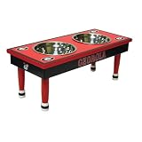 Pet Supplies : University of Georgia Bulldogs Raised Wooden Double Diner Dog Feeding Station