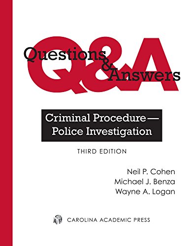 Questions & Answers: Criminal Procedure--Police Investigation
