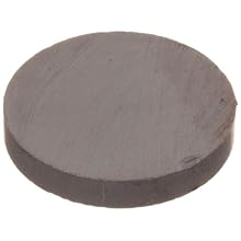 Ceramic Disc Magnet, 0.970" Diameter, 0.156" Thick (Pack of 6)