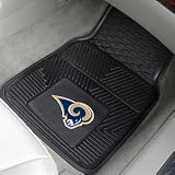 St. Louis Rams Heavy Duty Vinyl Front Seat 2 Piece Car Mat Set