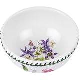 Portmeirion Exotic Botanic Garden Individual Fruit Salad Bowl with Dragonfly Motif