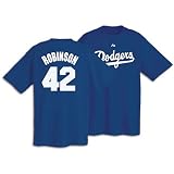 Dodgers - Majestic Men's Cooperstown Player Name & # Tee - Robinson, Jackie
