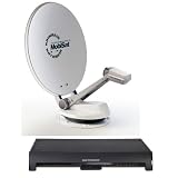 Kathrein CAP 910 MobiSet 4 HDTV Satellite-Paket inkl. Parabolreflektor, Twin-LNB und HDTV-Receiver