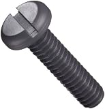 PVC Machine Screw, Pan Head, Slotted Drive