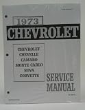 1973 Corvette GM Shop and Service Manual