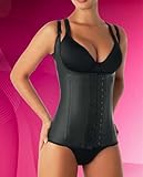 IMAGE OF Diane Girdle, Vest, Latex with cotton inside, Black, Size 42 (2XLarge)