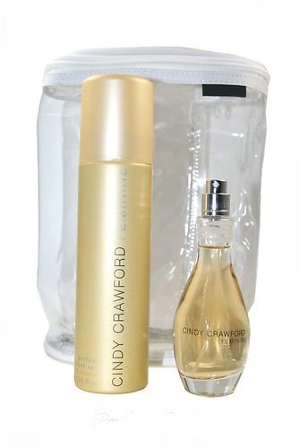 Cindy Crawford FEMININE Set Eau de Toilette 75 ml + Parfum Deo 150ml + Tasche Preisvergleich