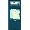 Frankreichs Wasserstra�en, Gew�sserkarte; Les voies navigables de France; Waterways of France