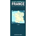 Frankreichs Wasserstra�en, Gew�sserkarte; Les voies navigables de France; Waterways of France