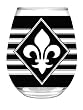 Fleur-de-Lis Stemless Glass Fleur-de-Lis Stemless Glass