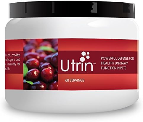 Nusentia Utrin Urinary Tract Infection Support for Dogs Cats UTI Cranberry 60g