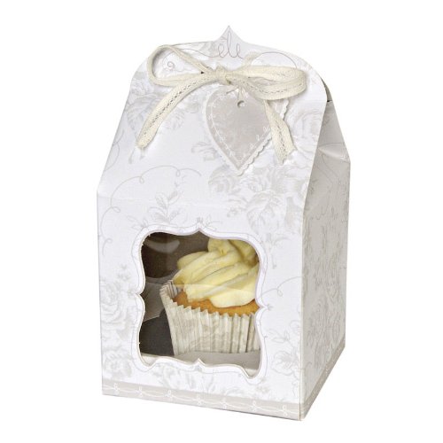 Meri Meri to Have and to Hold Small Cupcake Box, 4-Pack