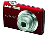 Nikon S3000 Digital Camera - Red (12MP, 4x wide Optical Zoom)  2.7 inch LCD