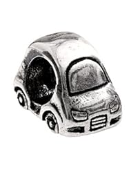 Silverado Fun Car Silver Charm - Fits On Pandora Chamilia And Troll Bracelets