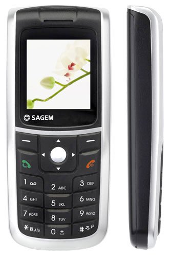 Sagem - My212x T�l�phone portable monobloc - blanc/gris