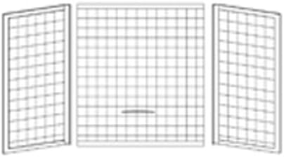 Kinro CompositesALM-32754-SPK Almond ABS Tub Surround - 3 Piece