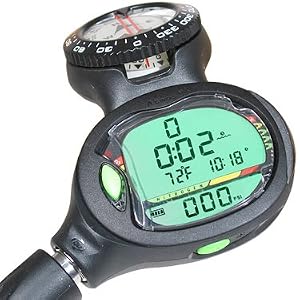 Aeris Atmos AI Air Integrated Computer Console, With Compass ~Includes now FREE the Digital online class to get the most out of your dive... by