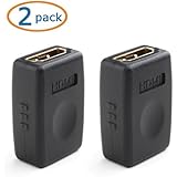 Cable Matters 2 Pack, Gold Plated HDMI Female Coupler