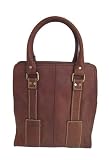 Buy Kate Landry Heavy Stitch Leather Bucket Satchel in Brown