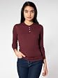 American Apparel Baby Thermal Long Sleeve Henley
