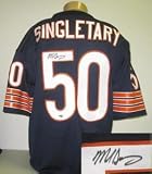Mike Singletary Signed Chicago Bears Black Jersey