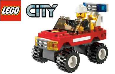 Lego - City - jeu de construction - La voiture des pompiers
