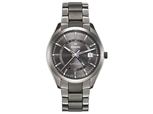 Rado HyperChrome XL Grey Dial Grey Ceramic Bracelet and Case Mens Watch R32165102