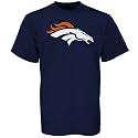 Reebok Denver Broncos Navy Blue Youth Team Logo T-shirt