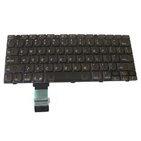 Laptop Keyboard for Apple PowerBook Titanium G4 15 14, Part No 922-4622 by DekCell