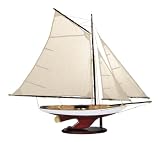 Review Authentic Models  / Authentic Models - Very Detailed Model Ship - Bermuda Sloop - 99 x 86 x 15 cm