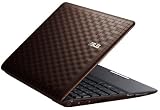 Asus 1008P Karim Rashid Collection 25,7 cm (10,1 Zoll) Netbook (Intel Atom N450 1,6GHz, 1GB RAM, 250GB HDD, Win 7 Starter) braun