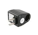 110V-240V AC to 12V DC Power Adapter Converter US / Universal AC-DC Power Socket Adapter Converter - Use Car Chargers in 110V AC Wall Outlets by Accessory Wizard