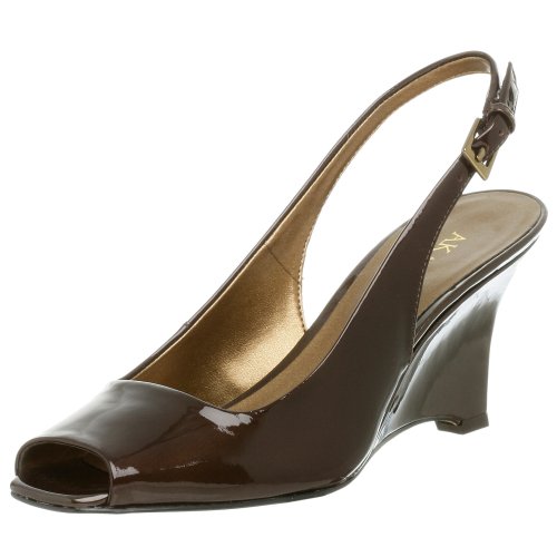 AK Anne Klein Women's Blush Wedge Slingback