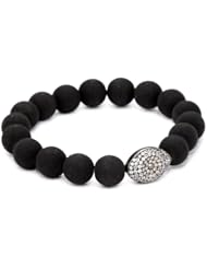 Borgioni Evil Eye and Lava Beaded Bracelet