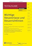 Produkt-Bild: Wichtige Steuererlasse und Steuerrichtlinien: Kanzlei-Edition