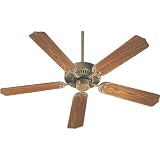 Quorum Fans 77525-48 52 Capri Traditional Energy Star Indoor Ancient Gold Ceiling Fan